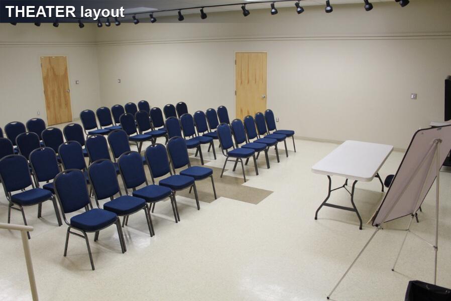salle du patrimoine theatre layout front